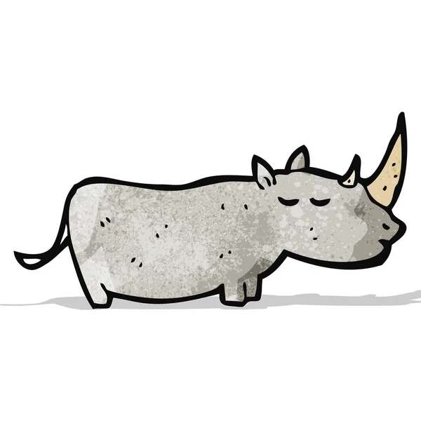 Kreslený nosorožce — Stockový vektor