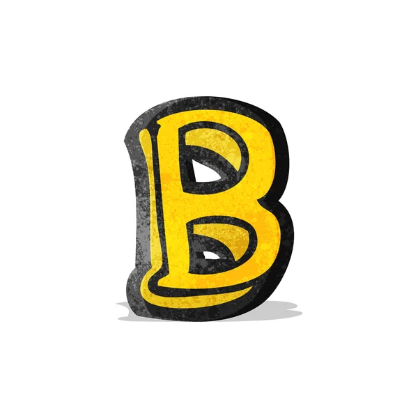 Буква b — стоковый вектор