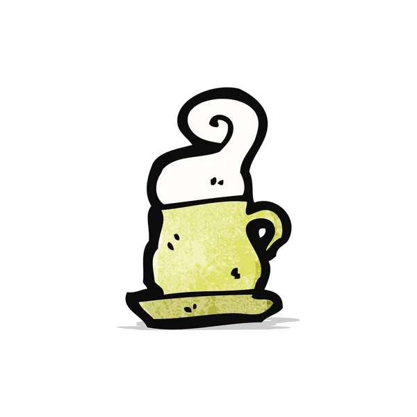 Cartoon tea cup — Stock Vector