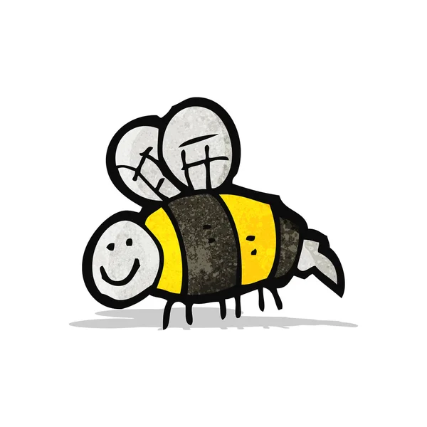 Bumble bee bazgroły — Wektor stockowy