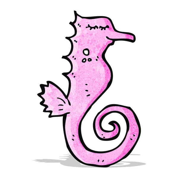 Cartoon seahorse — Stock Vector