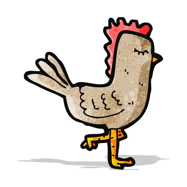 Pollo de dibujos animados — Vector de stock