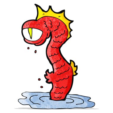 çizgi film canavarı