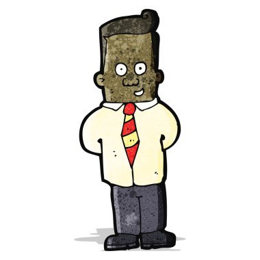 mutlu bir adam çizgi film