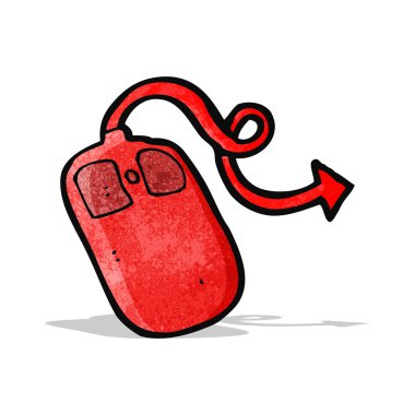 karikatür bilgisayar fare