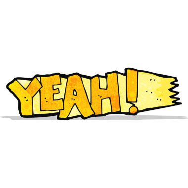 Evet! çizgi film simgesi