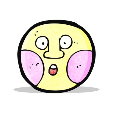 karikatür yüz simgesi