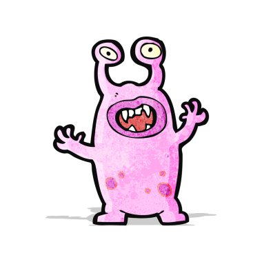 çizgi film uzaylı canavar