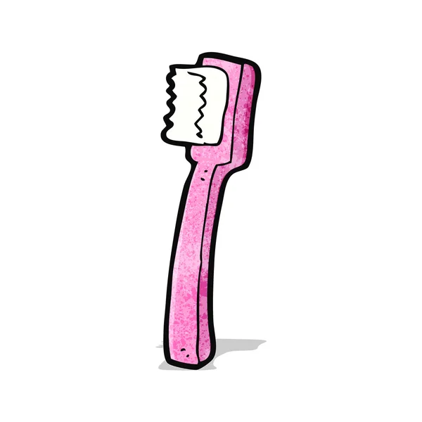 Cartoon toothbrush — Stock Vector