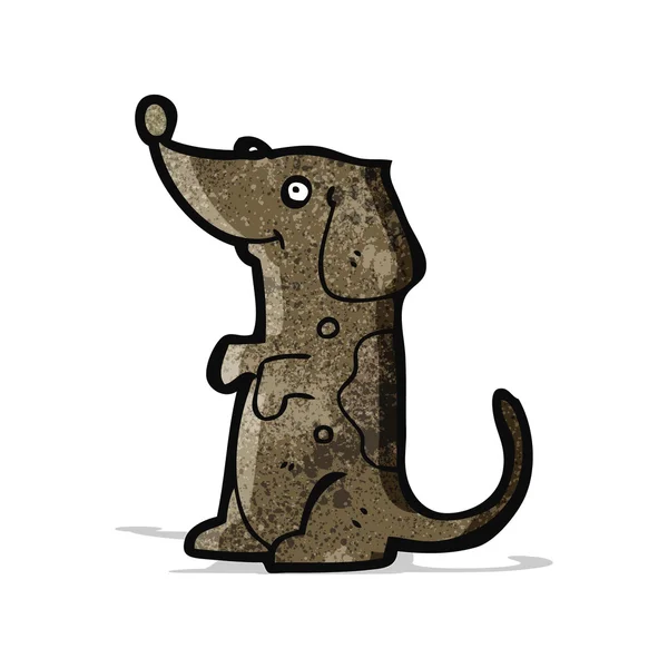 Sarjakuva pieni koira — vektorikuva