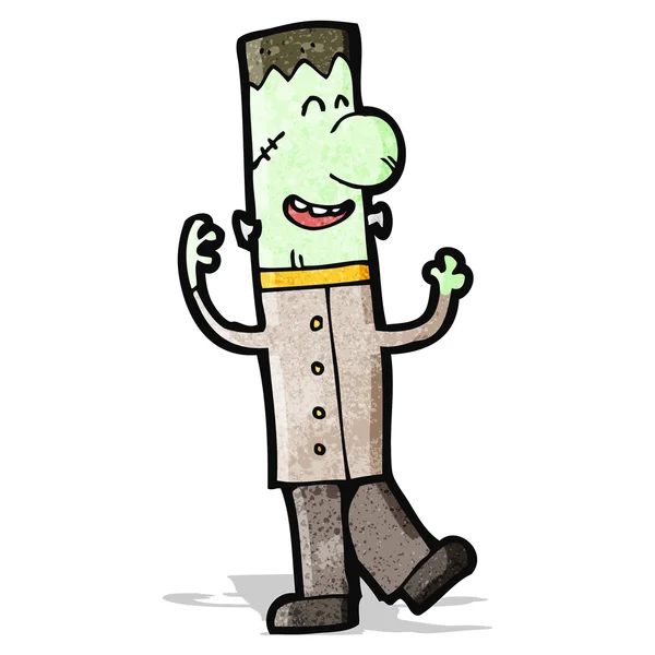 Cartoon Frankenstein — Stock vektor