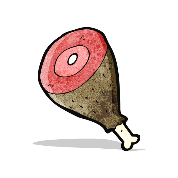 Carne de dibujos animados — Vector de stock