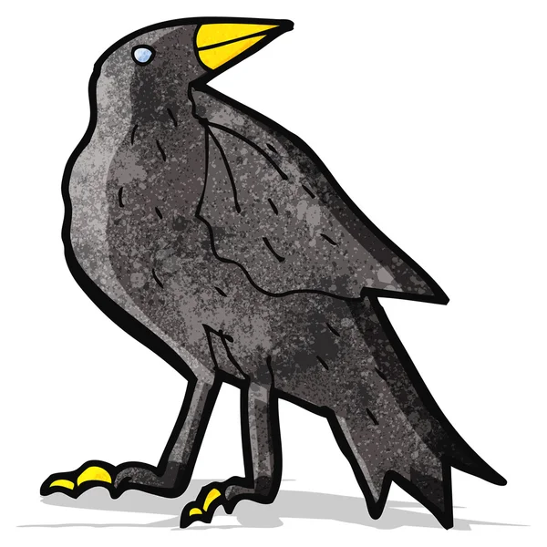 Kreslený crow — Stockový vektor