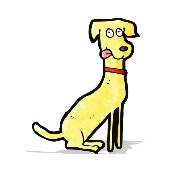 Perro de dibujos animados — Vector de stock