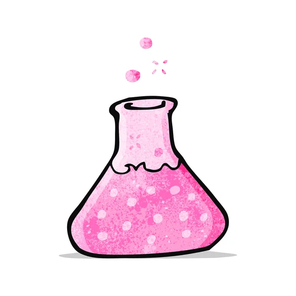 Cartoon pink potion — Stock Vector