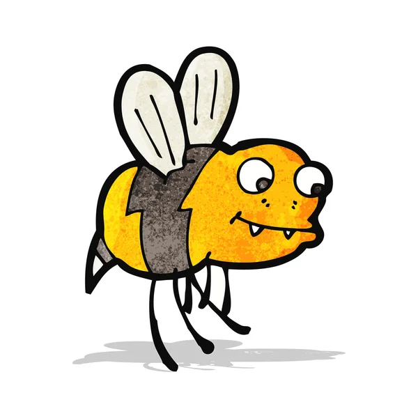 Cartoon bee — Stockvector