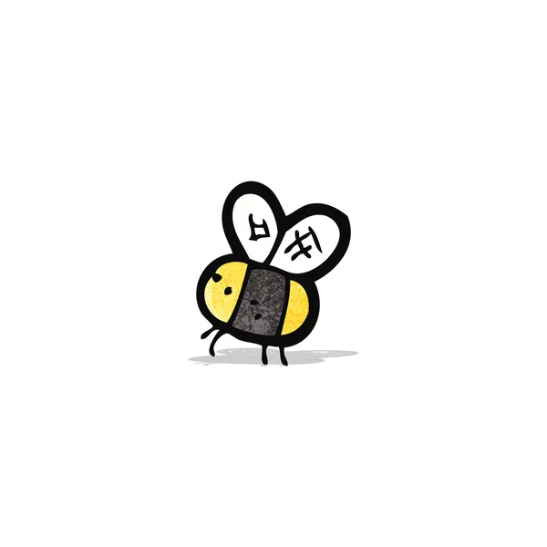 Cartoon Little Bee — стоковый вектор