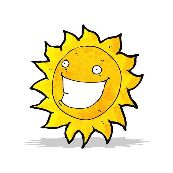 Cartoon sun — Stock Vector