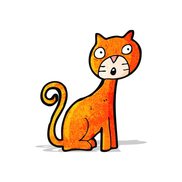 Gato de dibujos animados — Vector de stock