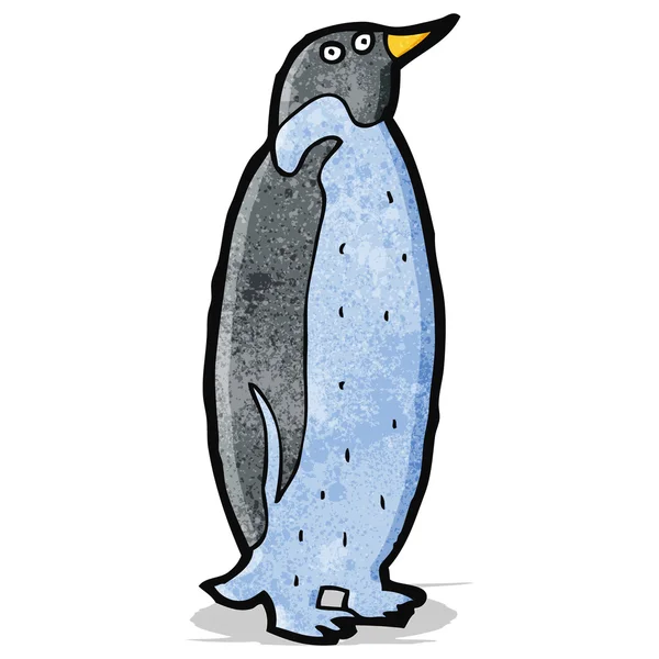 Pingüino de dibujos animados — Vector de stock