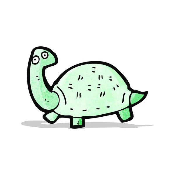 Tortuga de dibujos animados — Vector de stock