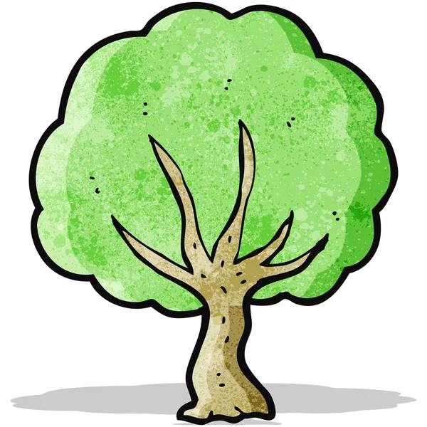 Árbol de dibujos animados — Archivo Imágenes Vectoriales