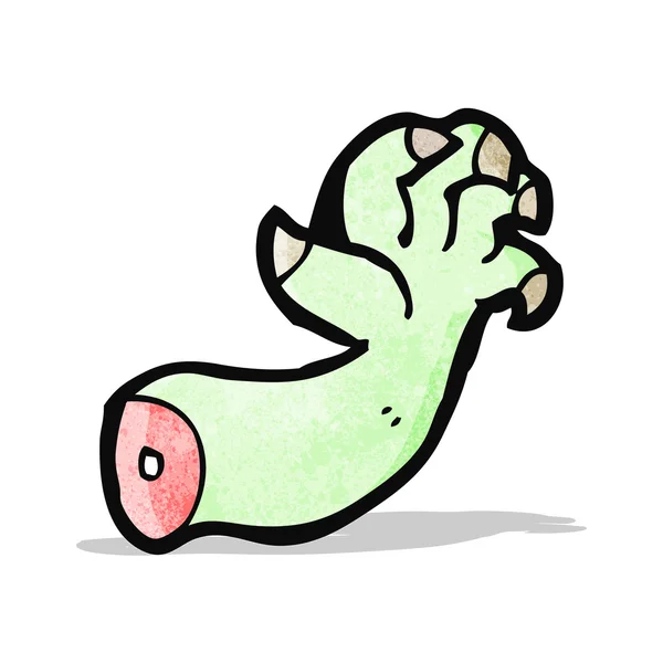 Cartoon monster arm — Stockvector