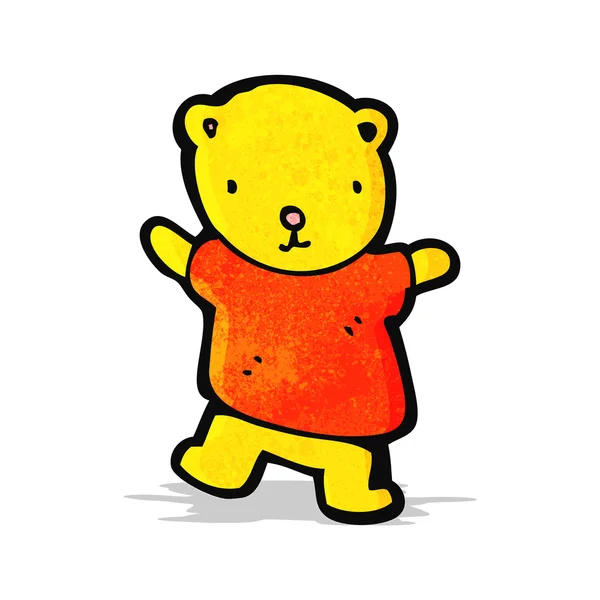 卡通小泰迪熊 — 图库矢量图片