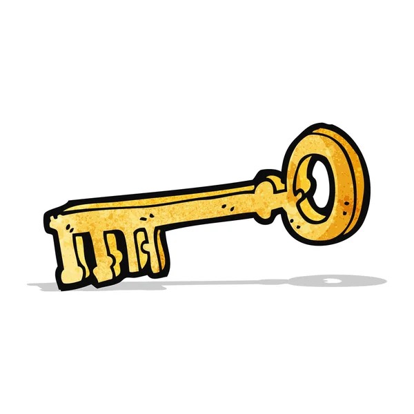 Kreslený klíč — Stockový vektor