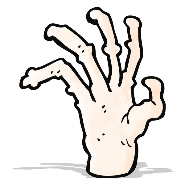 Cartoon spooky hand — Stock vektor