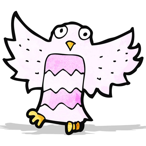 Hibou des dessins animés — Image vectorielle