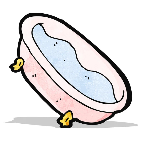 漫画のお風呂 — ストックベクタ