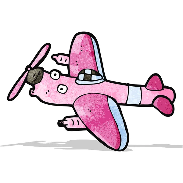 Cartoon propeller plan — Stock vektor