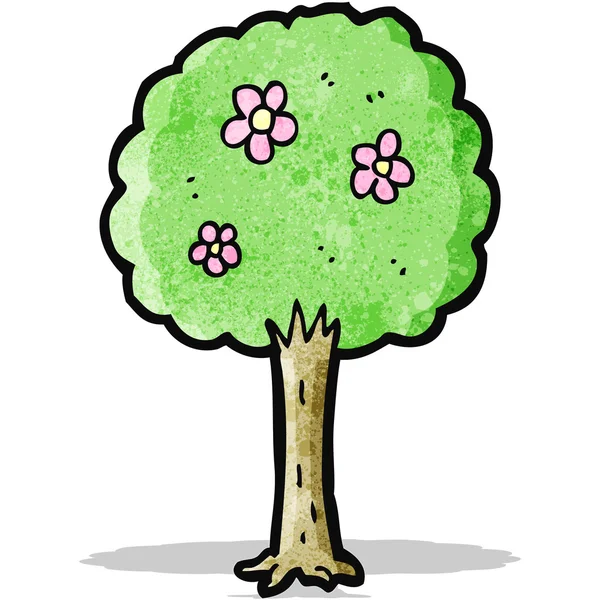 Árbol de dibujos animados — Archivo Imágenes Vectoriales