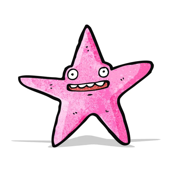 Cartoon starfish — Stockvector