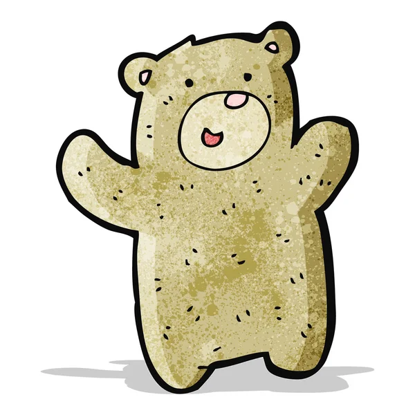 Cartoon teddy bear — Stockvector