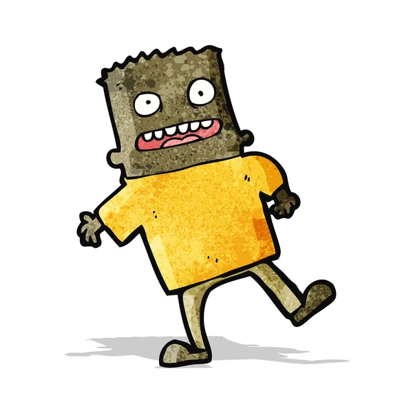 Cartoon gelukkig man — Stockvector