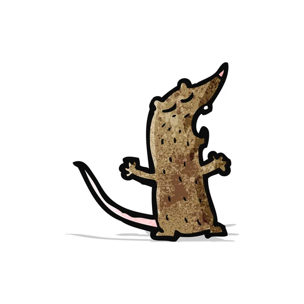 Karikatür sıçan — Stok Vektör