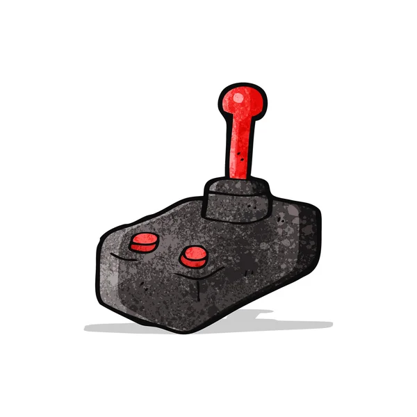 Joystick de computadora de dibujos animados — Vector de stock