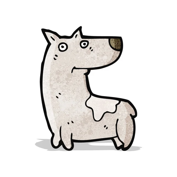 Cartoon smiling dog — Stock Vector