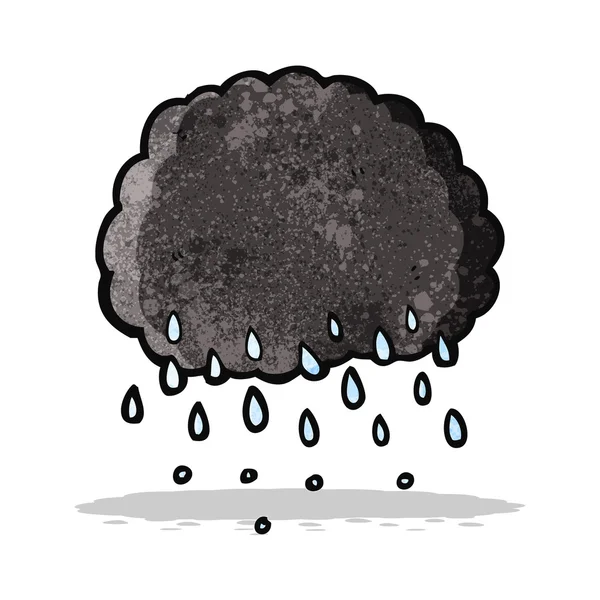 Nuage de pluie dessin animé — Image vectorielle