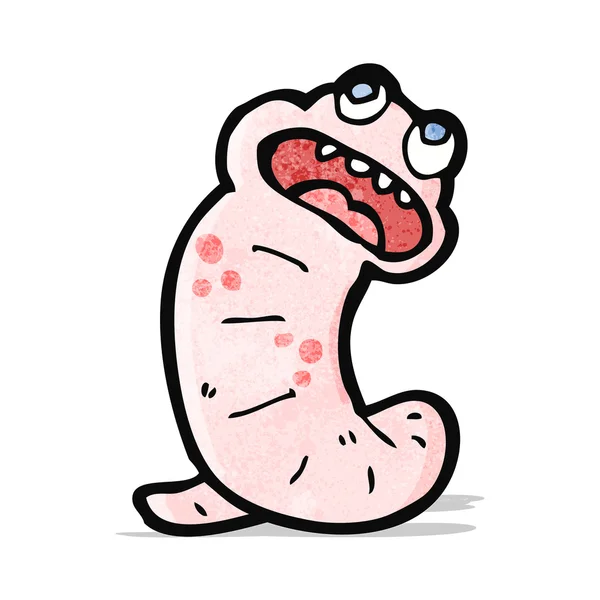 卡通蠕虫 — 图库矢量图片