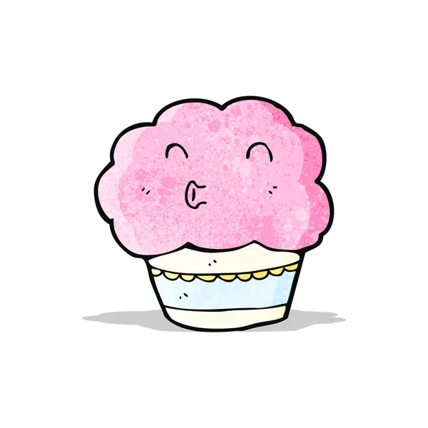 Karikatür cupcake — Stok Vektör