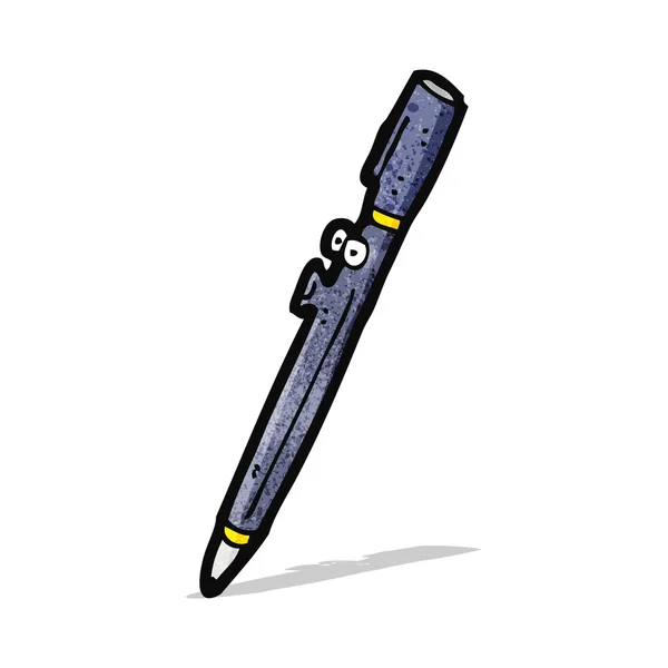 Γελοιογραφία μπάλα πένας — Διανυσματικό Αρχείο
