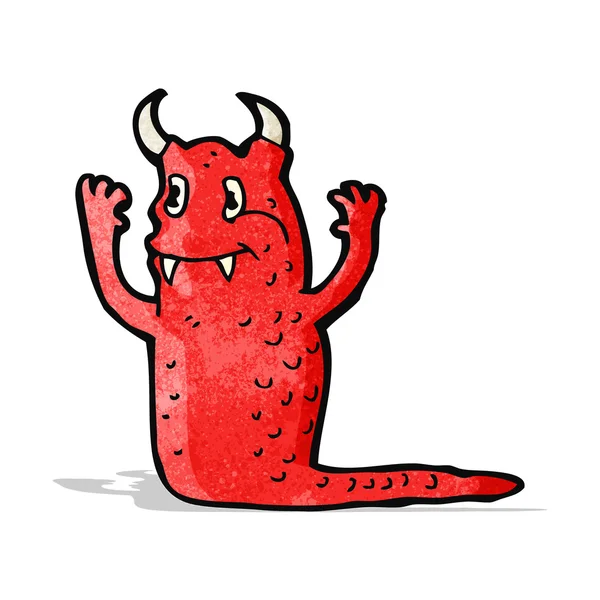 Cartoon vriendelijk monster — Stockvector