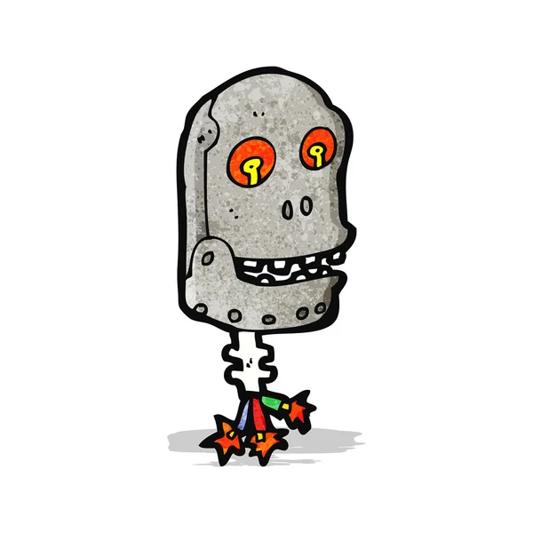 Robot de dibujos animados — Vector de stock