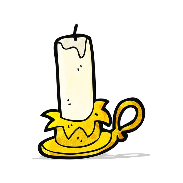 Candelabro de dibujos animados — Vector de stock