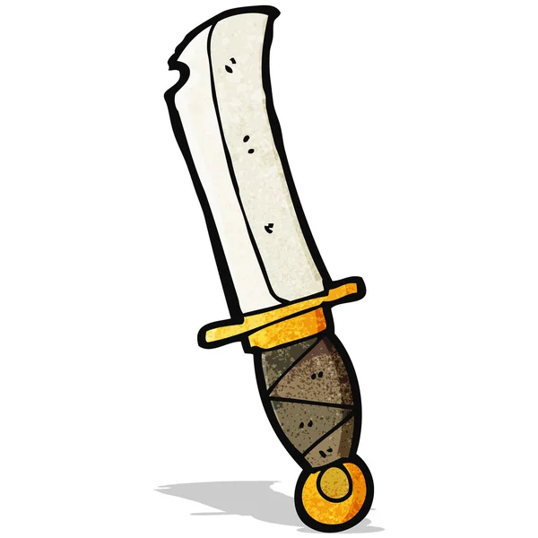 Cartoon knife — Stock Vector