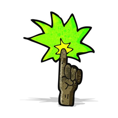 çizgi film el döküm büyü