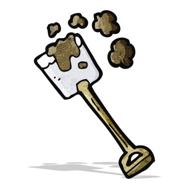 karikatür kazma kürek